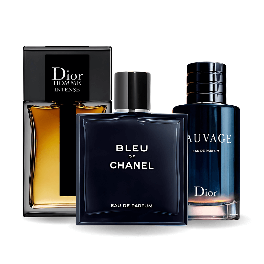 Sauvage Dior, Bleu De Chanel, Dior Homme Intense 100ml