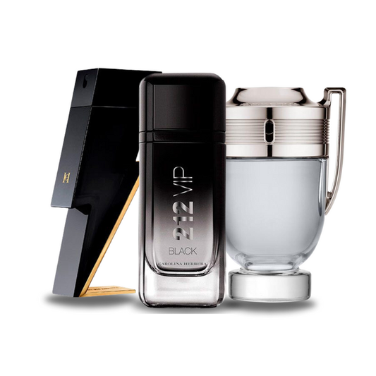 Bad Boy, 212 Vip Black, Paco Rabanne Invictus 100ml
